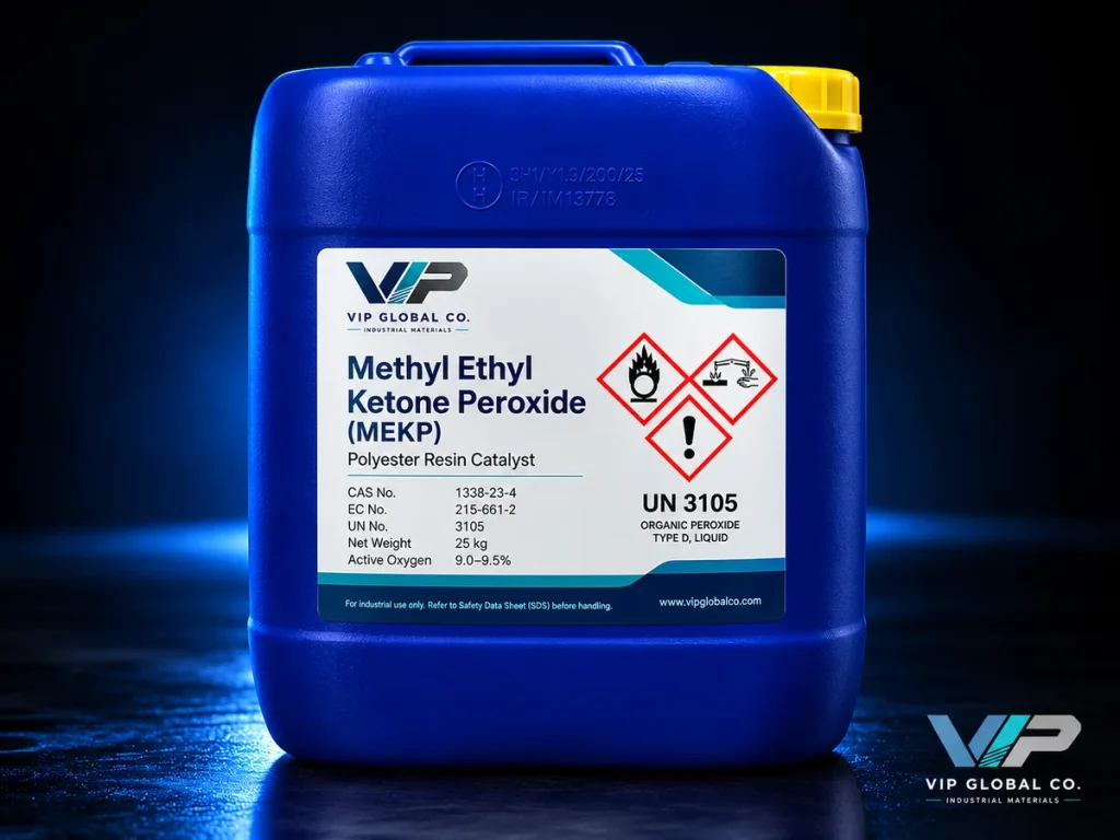 MEKP catalyst for unsaturated polyester and vinyl ester resin curing – VIP Global Co.